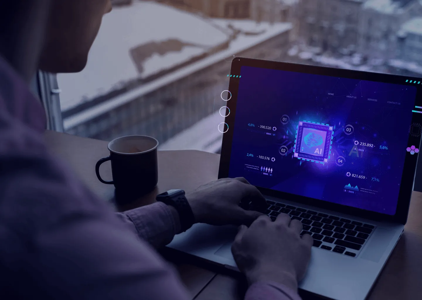 HIRE A DEDICATED BLOCKCHAIN DEVELOPER banner